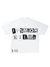 FK Girls Tee - Black & White