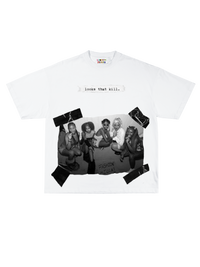 FK Girls Tee - Black & White